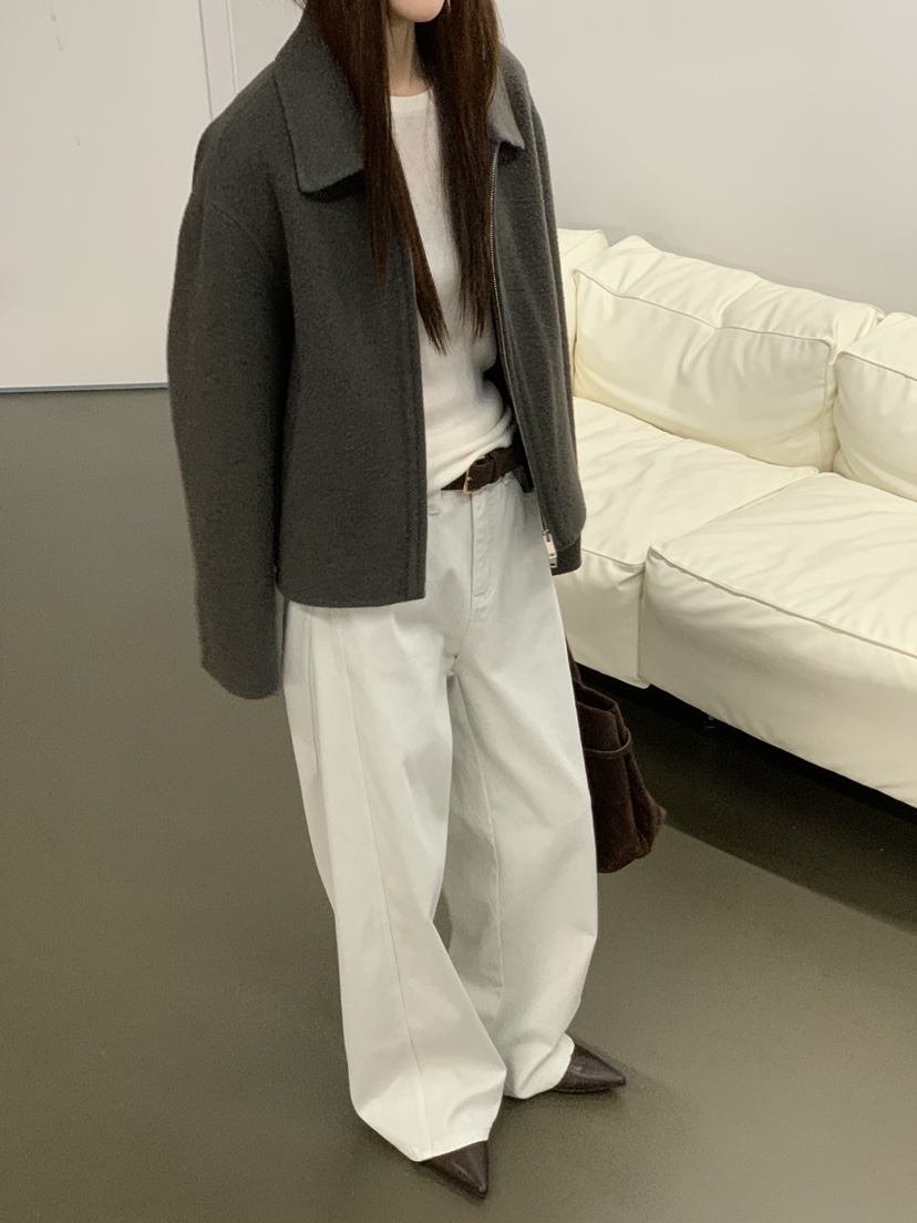 RIVER RAIN東大門㊣代購女士新款真品職業休閑人氣短款大衣RIVER RAIN短款大衣