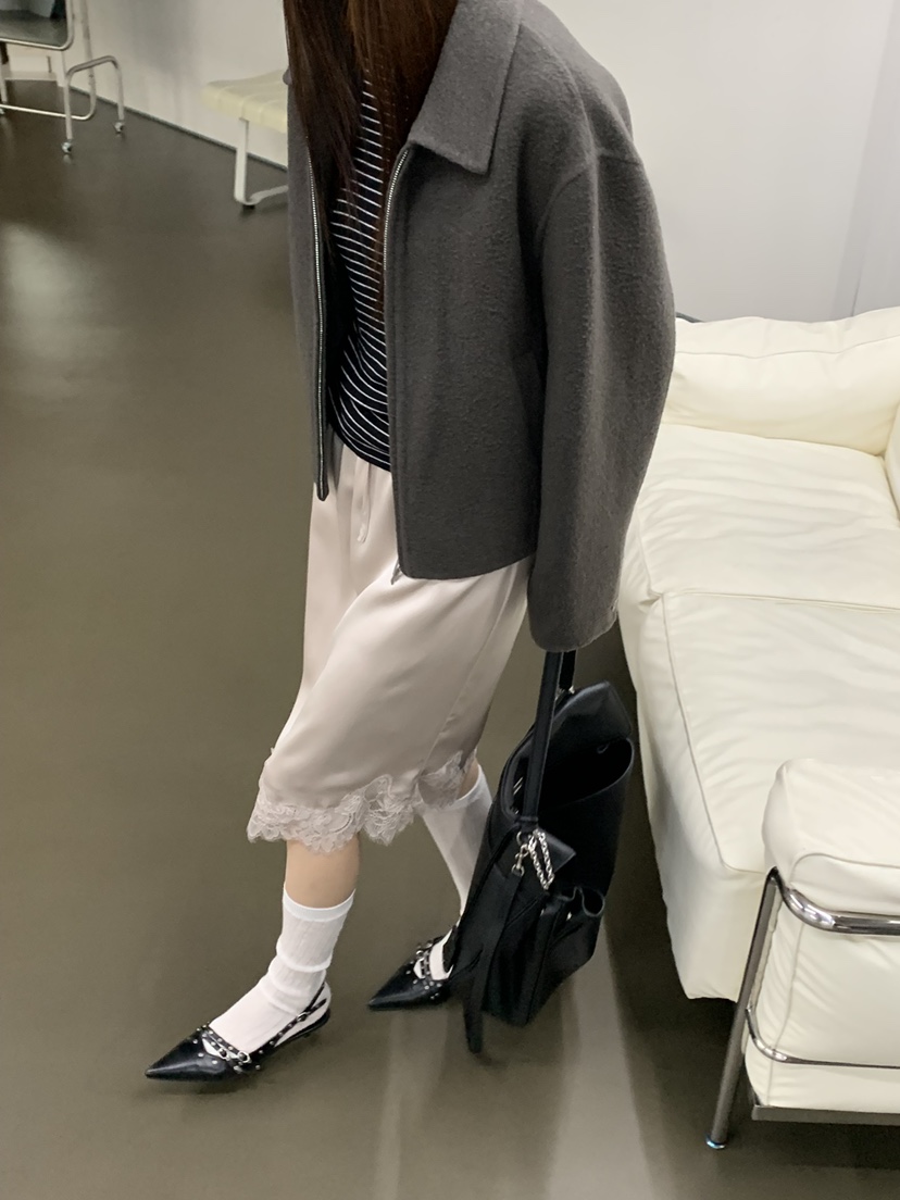 RIVER RAIN東大門㊣代購女士新款真品職業休閑人氣短款大衣RIVER RAIN短款大衣