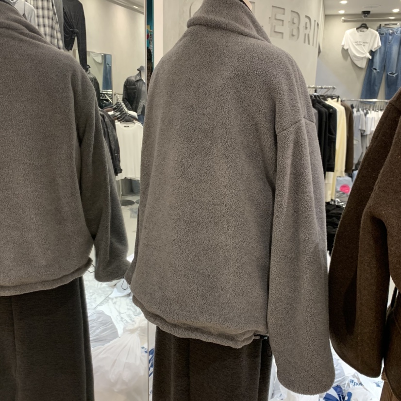 MEET ME東大門㊣直郵女裝新品休閑真品職業夾克羊毛格紋雙面MEET ME夾克