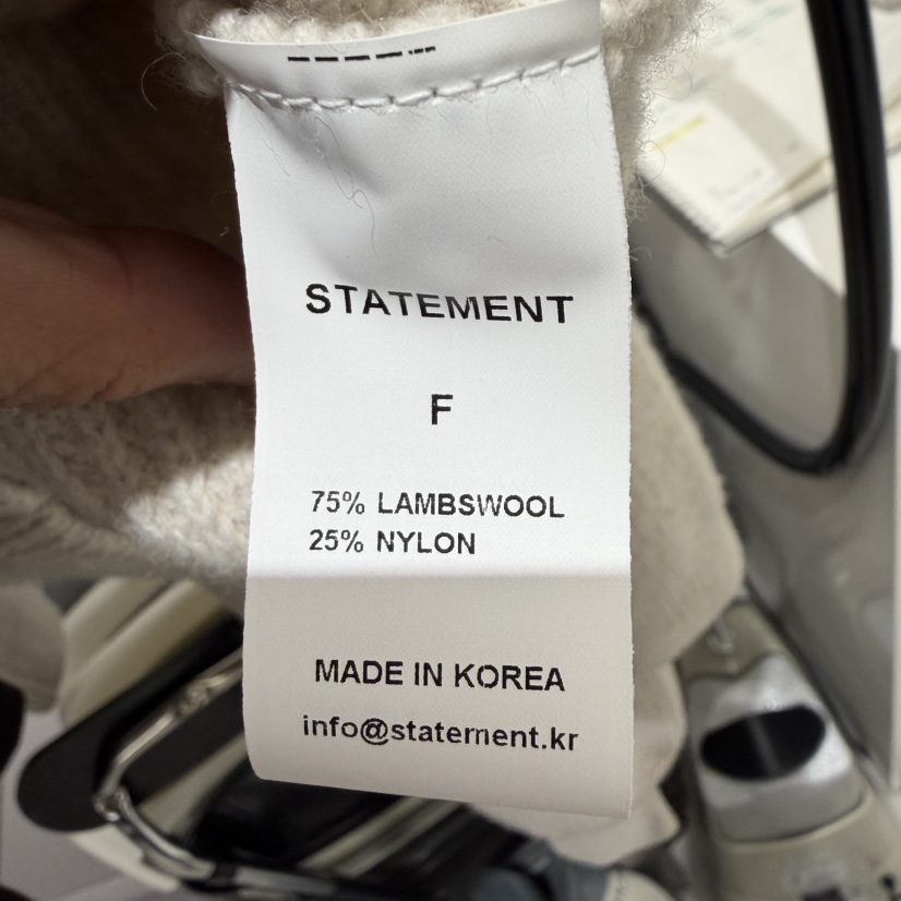 STATEMENT東大門㊣實拍女裝新品熱賣25秋冬推薦職業時尚針織衫STATEMENT針織衫