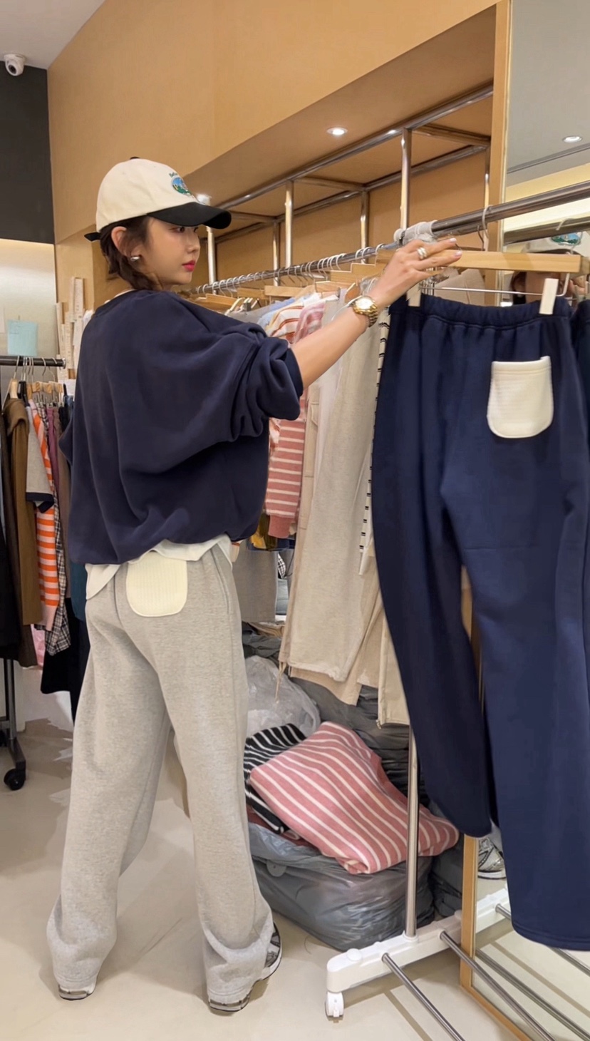 BOUND.A東大門㊣代購女裝新品熱賣職業人氣休閑休閑褲加絨BOUND.A休閑褲