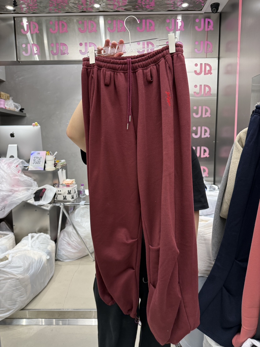JUDYQUE東大門㊣代購女士新品時尚熱賣真品職業推薦休閑褲刺繡JUDYQUE休閑褲圖色5