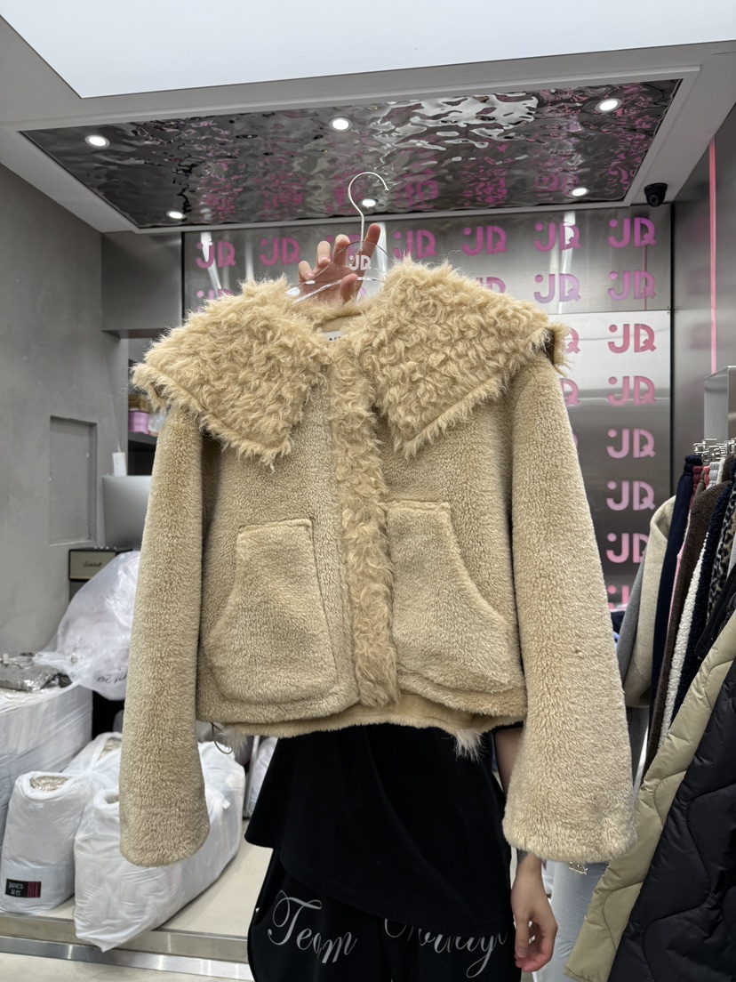 JUDYQUE韓國直郵㊣女裝新款25秋冬休閑人氣推薦職業熱賣夾克JUDYQUE夾克