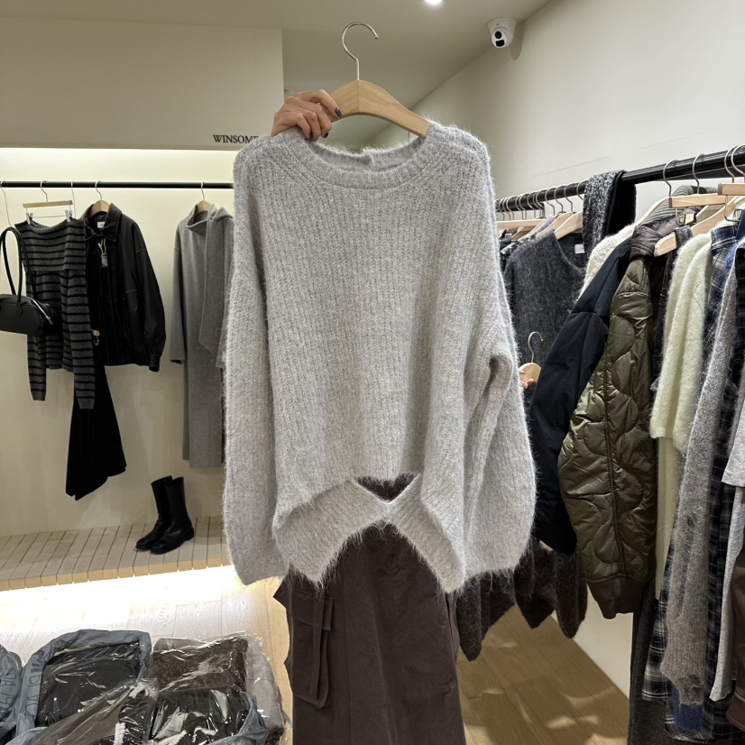 WINSOME東大門㊣直郵女士新品25秋冬推薦職業時尚休閑人氣毛衣WINSOME毛衣圖色2