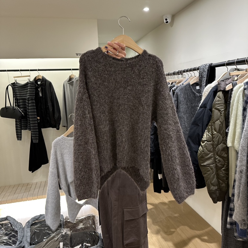 WINSOME東大門㊣直郵女士新品25秋冬推薦職業時尚休閑人氣毛衣WINSOME毛衣圖色3