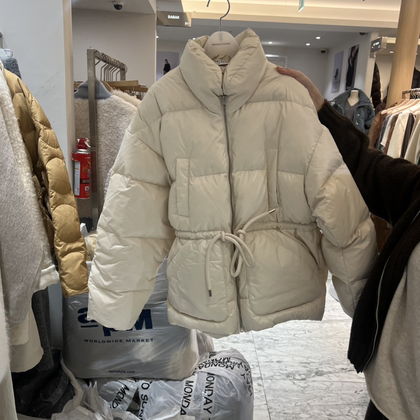 MONDAY TO SUNDAY東大門㊣代購女裝新款25秋冬短款羽絨服鴨絨MONDAY TO SUNDAY短款羽絨服圖色2