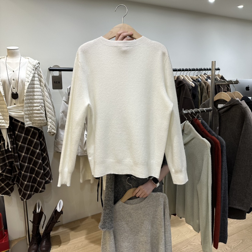 WINSOME韓國代購㊣女士新品時尚熱賣真品人氣職業25秋冬毛衣WINSOME毛衣