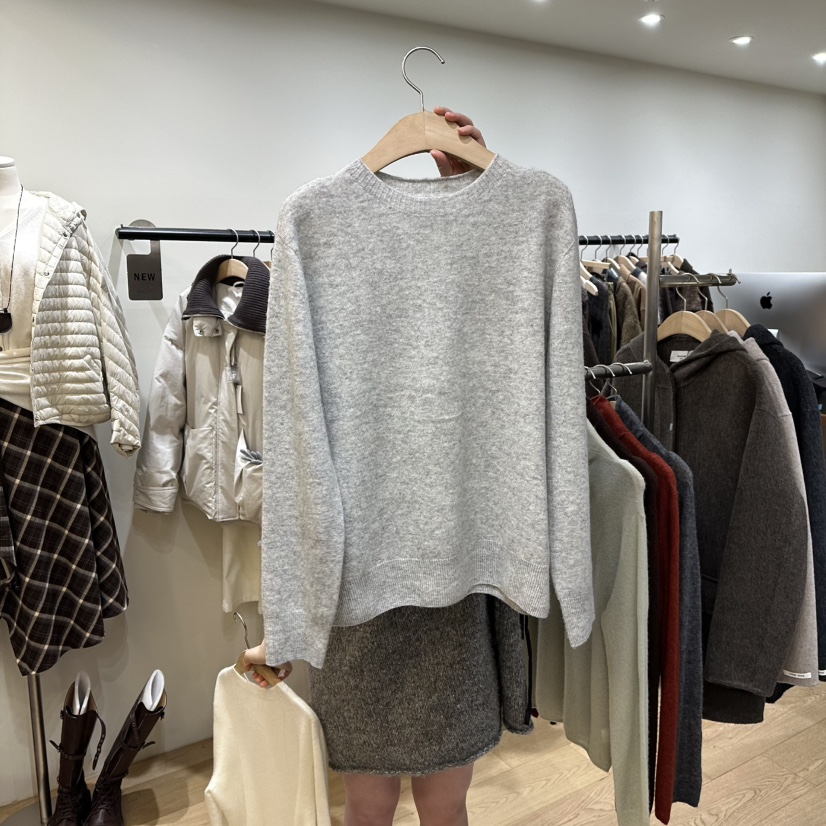 WINSOME韓國代購㊣女士新品時尚熱賣真品人氣職業25秋冬毛衣WINSOME毛衣圖色2