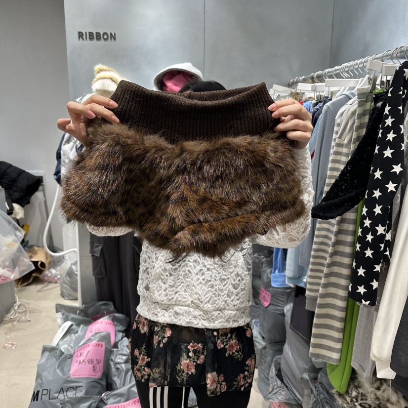 RIBBON東大門㊣實拍女士新品真品人氣25秋冬休閑推薦時尚短褲RIBBON短褲圖色2