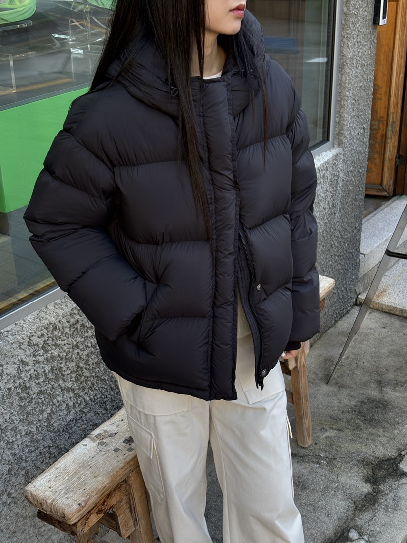 Verbena東大門㊣實拍女士新款真品休閑職業時尚短款羽絨服兜帽Verbena短款羽絨服