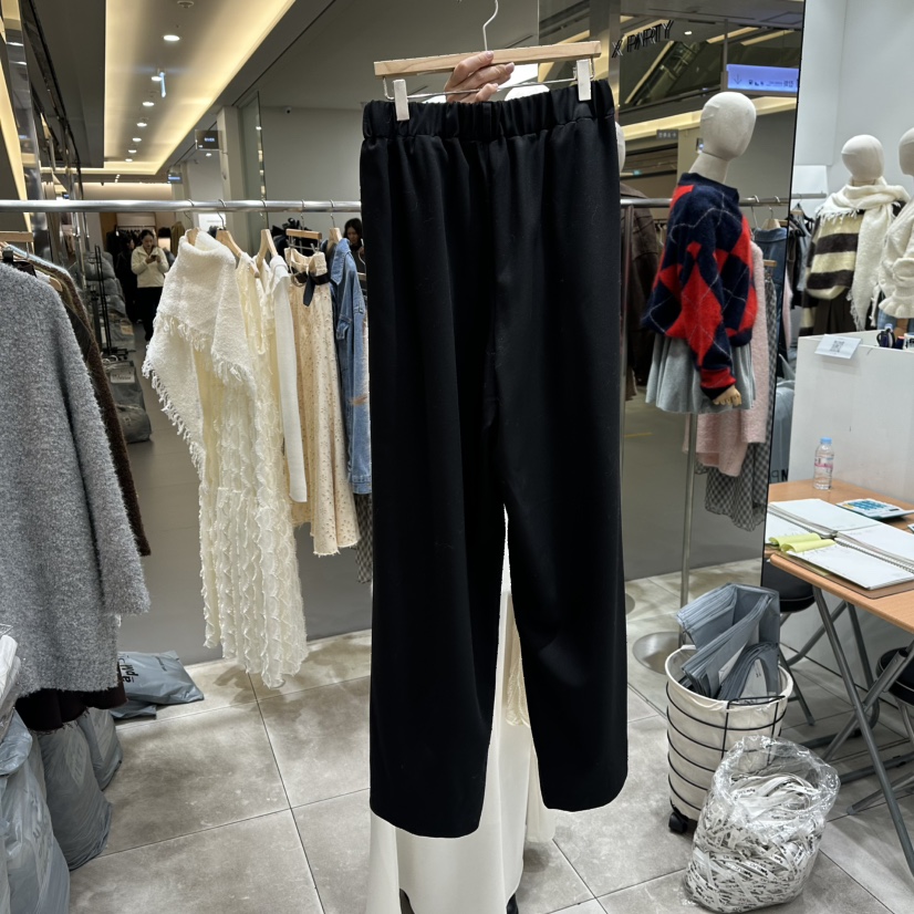 XPARTY韓國代購㊣女士新品真品人氣熱賣推薦時尚25秋冬休閑褲XPARTY休閑褲