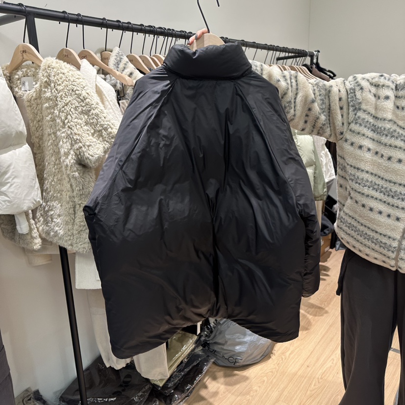ORE-P東大門㊣實拍女裝新款25秋冬推薦短款羽絨服填充鴨絨ORE短款羽絨服