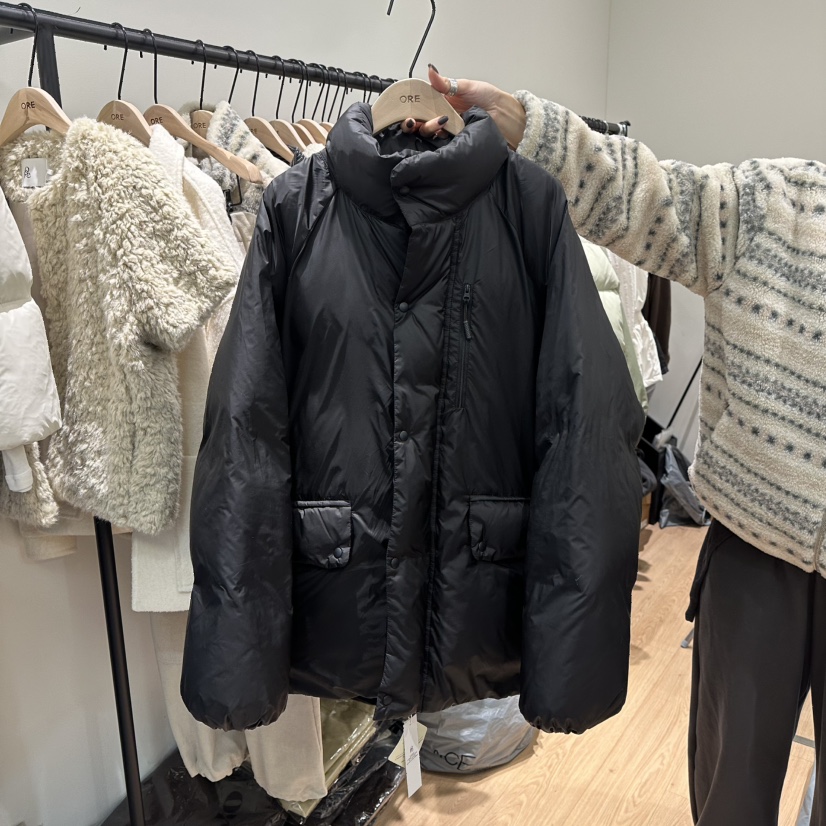 ORE-P東大門㊣實拍女裝新款25秋冬推薦短款羽絨服填充鴨絨ORE短款羽絨服圖色2