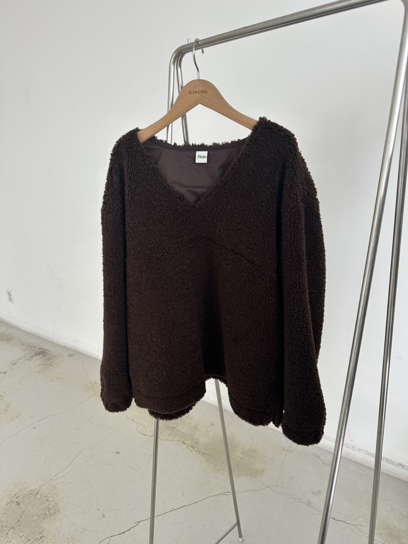 BLENDING-p韓國代購㊣女裝新款休閑25秋冬推薦熱賣真品衛衣BLENDING-p衛衣圖色2