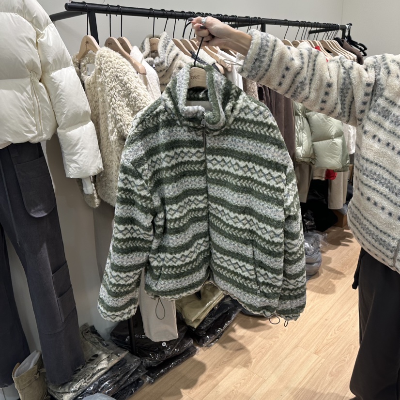 ORE-P韓國代購㊣女士新品人氣推薦時尚25秋冬休閑職業夾克ORE夾克圖色2