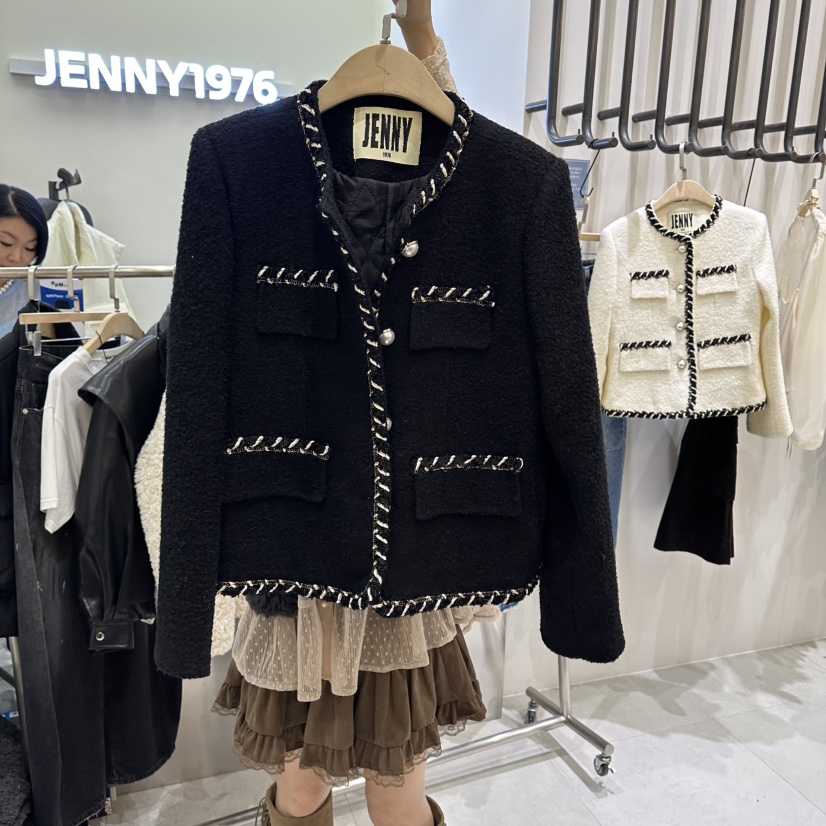 JENNY 1976韓國直郵㊣女裝新品休閑推薦熱賣時尚職業人氣夾克JENNY 1976夾克圖色2