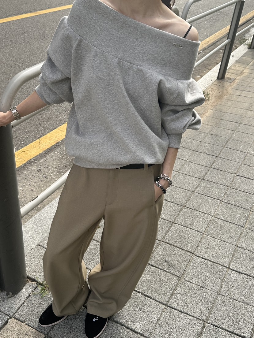 GENTLE B/LOVENTINA韓國直郵㊣女裝新品人氣休閑褲不含腰帶GENTLE B/LOVENTINA休閑褲