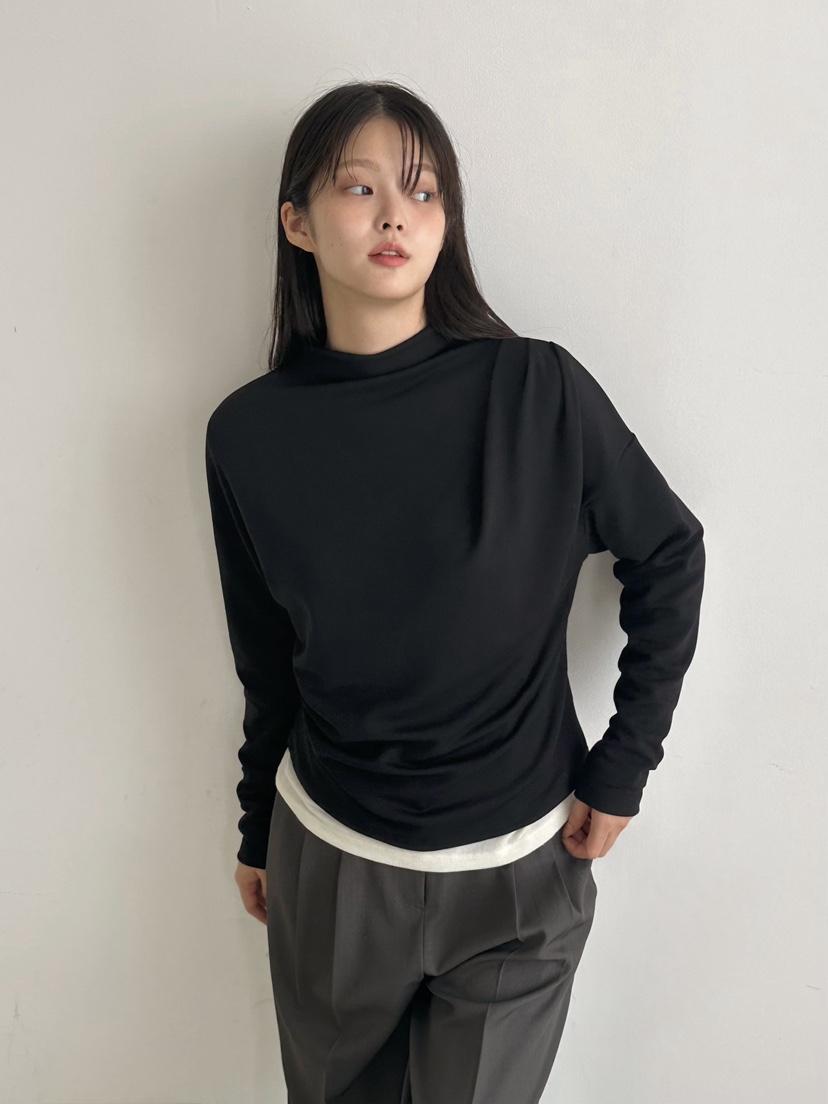 HEIZE韓國直郵㊣女裝新品熱賣休閑25秋冬時尚推薦真品長袖T恤HEIZE長袖T恤