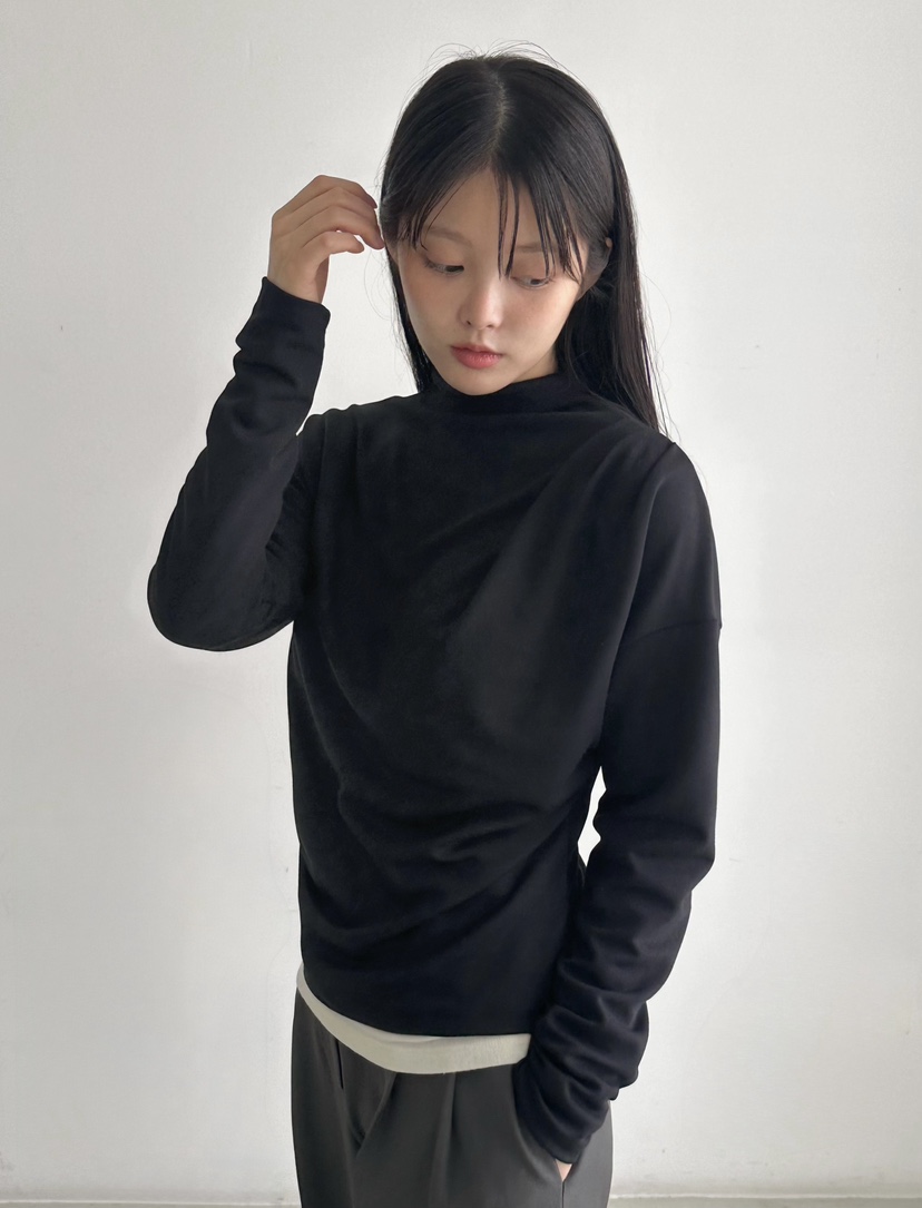 HEIZE韓國直郵㊣女裝新品熱賣休閑25秋冬時尚推薦真品長袖T恤HEIZE長袖T恤