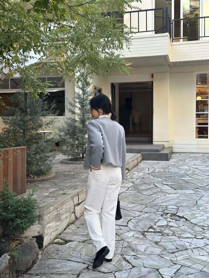 HEIZE韓國直郵㊣女裝新品休閑推薦職業25秋冬熱賣夾克粗花呢HEIZE夾克