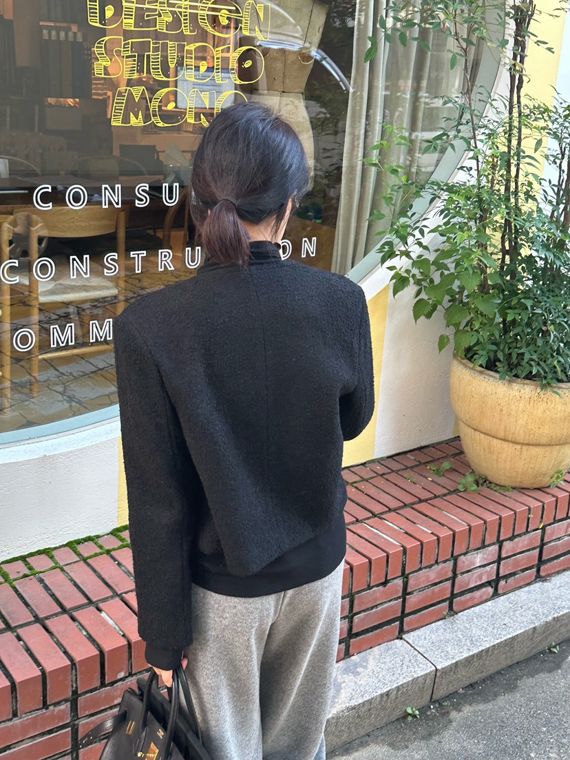 HEIZE韓國直郵㊣女裝新品休閑推薦職業25秋冬熱賣夾克粗花呢HEIZE夾克