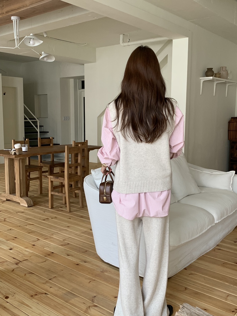 DE GO YOU東大門㊣實拍女裝新品休閑時尚職業真品推薦套裝DE GO YOU套裝