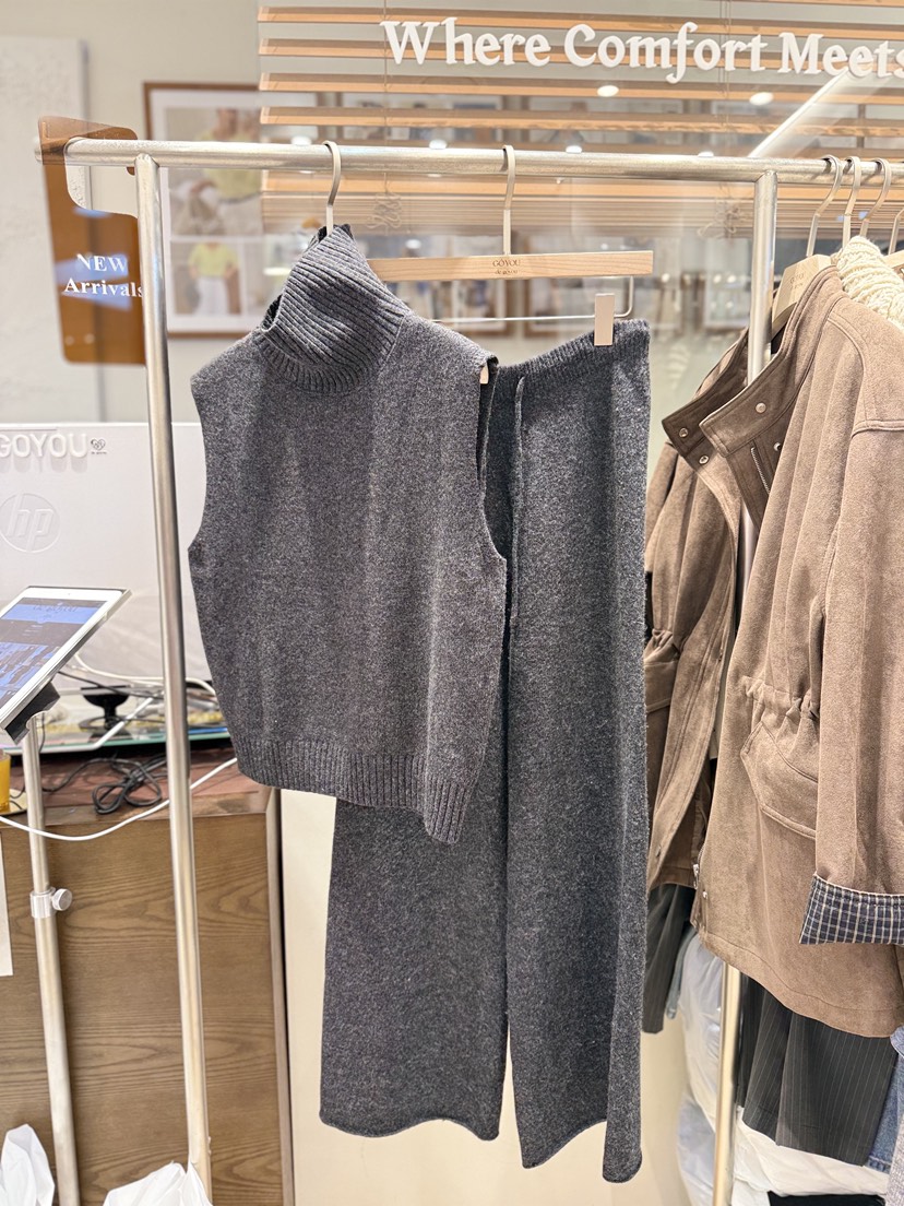 DE GO YOU東大門㊣實拍女裝新品休閑時尚職業真品推薦套裝DE GO YOU套裝圖色3