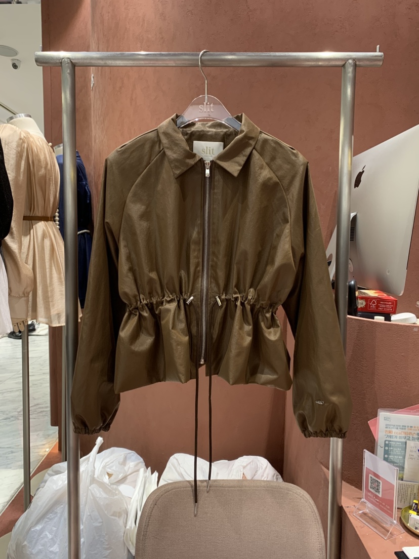 SLIT韓國直郵㊣女士新品真品時尚25秋冬休閑職業熱賣推薦夾克SLIT夾克圖色2