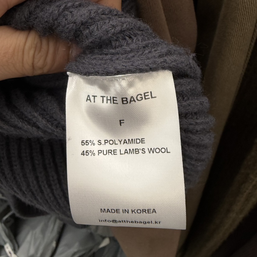 AT THE BAGEL東大門㊣實拍女士新品職業休閑推薦圍巾披肩AT THE BAGEL圍巾/披肩