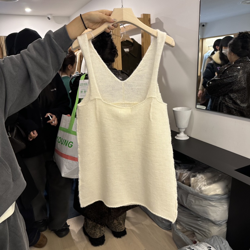 ROUNDER韓國直郵㊣女裝新品職業真品25秋冬熱賣人氣吊帶背心ROUNDER吊帶/背心