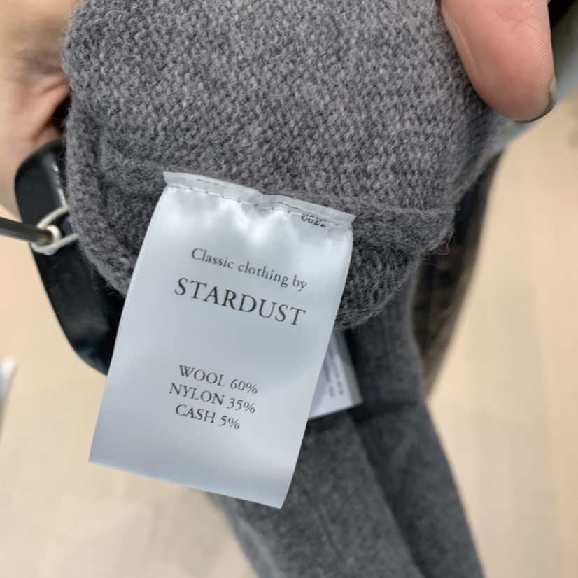 THE STARDUST東大門㊣實拍女裝新款時尚針織衫不含內搭開衫紐扣THE STARDUST針織衫
