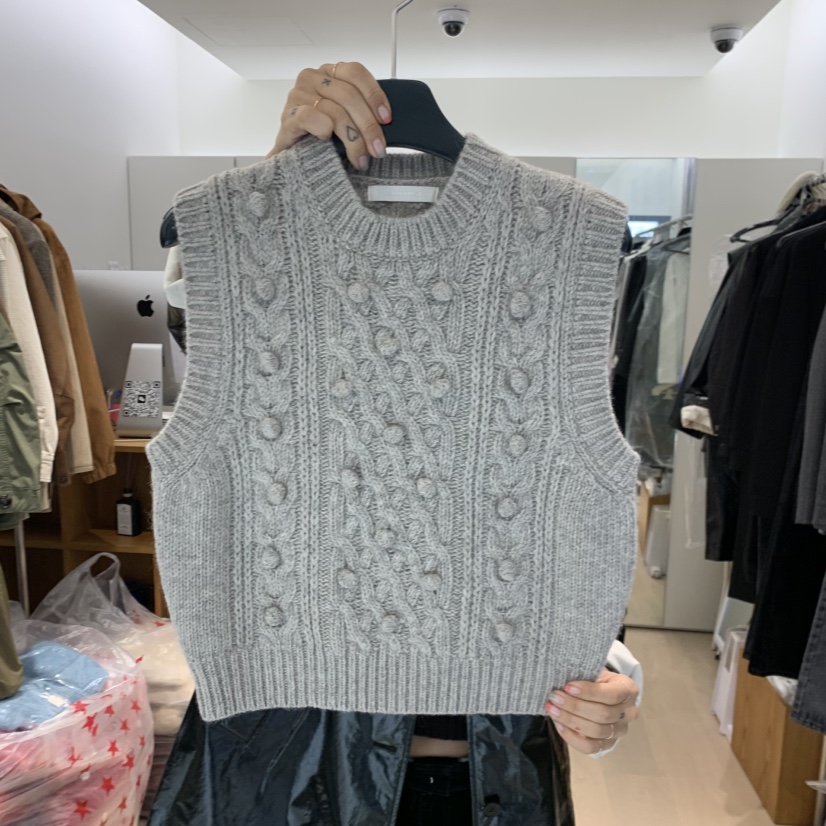 THE STARDUST東大門㊣實拍女裝新品人氣休閑吊帶背心不含內搭THE STARDUST吊帶/背心圖色1