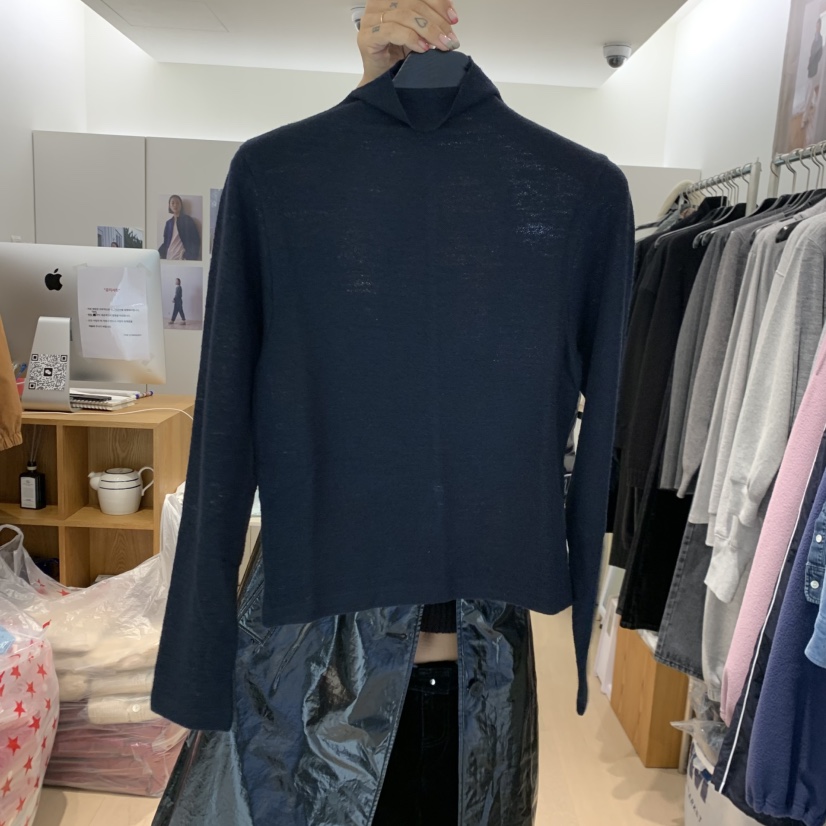 THE STARDUST韓國直郵㊣女士新款真品職業推薦長袖T恤羊毛THE STARDUST長袖T恤圖色3