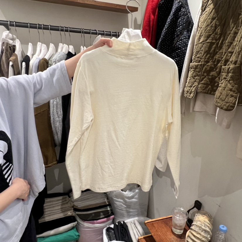 LE JARDINET東大門㊣實拍女士新品推薦時尚熱賣職業長袖T恤LE JARDINET長袖T恤