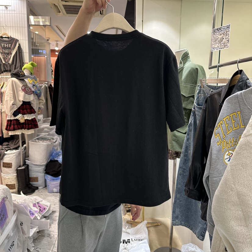 COCOMATON韓國直郵㊣女士新品時尚人氣25秋冬推薦真品T恤刺繡COCOMATONT恤