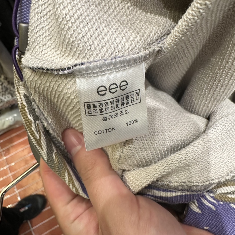E/E/E東大門㊣代購女裝新款休閑25秋冬時尚推薦職業衛衣兜帽E/E/E衛衣