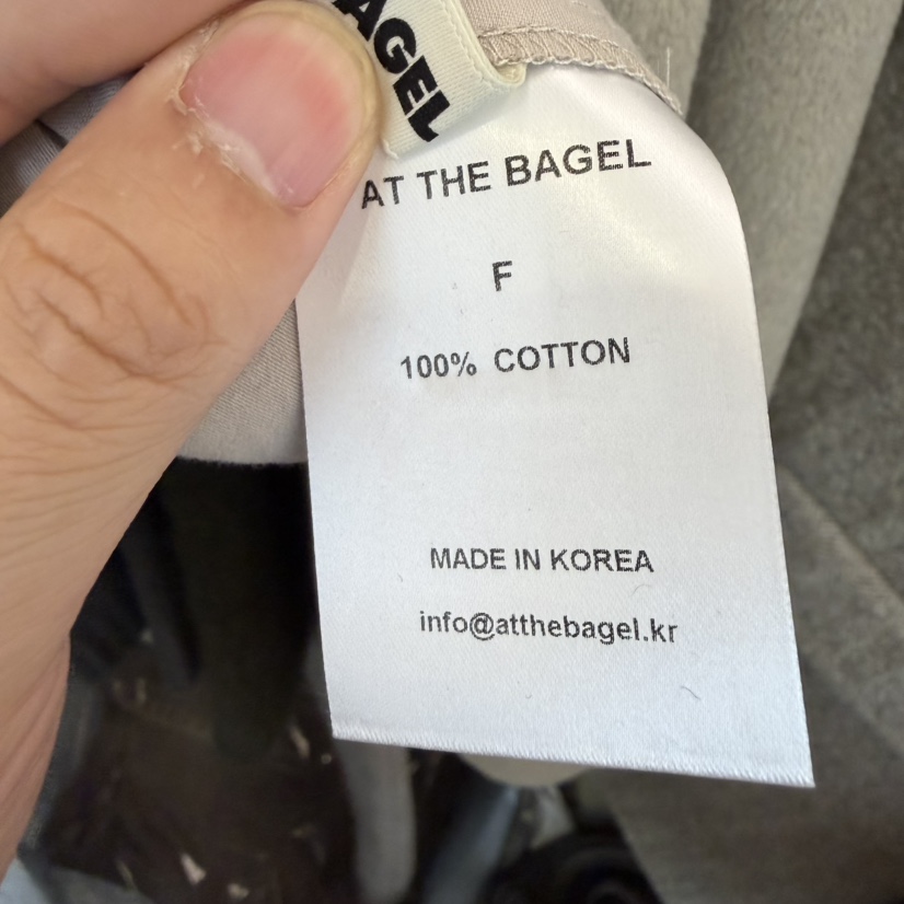 AT THE BAGEL東大門㊣直郵女士新品人氣推薦25秋冬襯衫蕾絲衫AT THE BAGEL襯衫/蕾絲衫