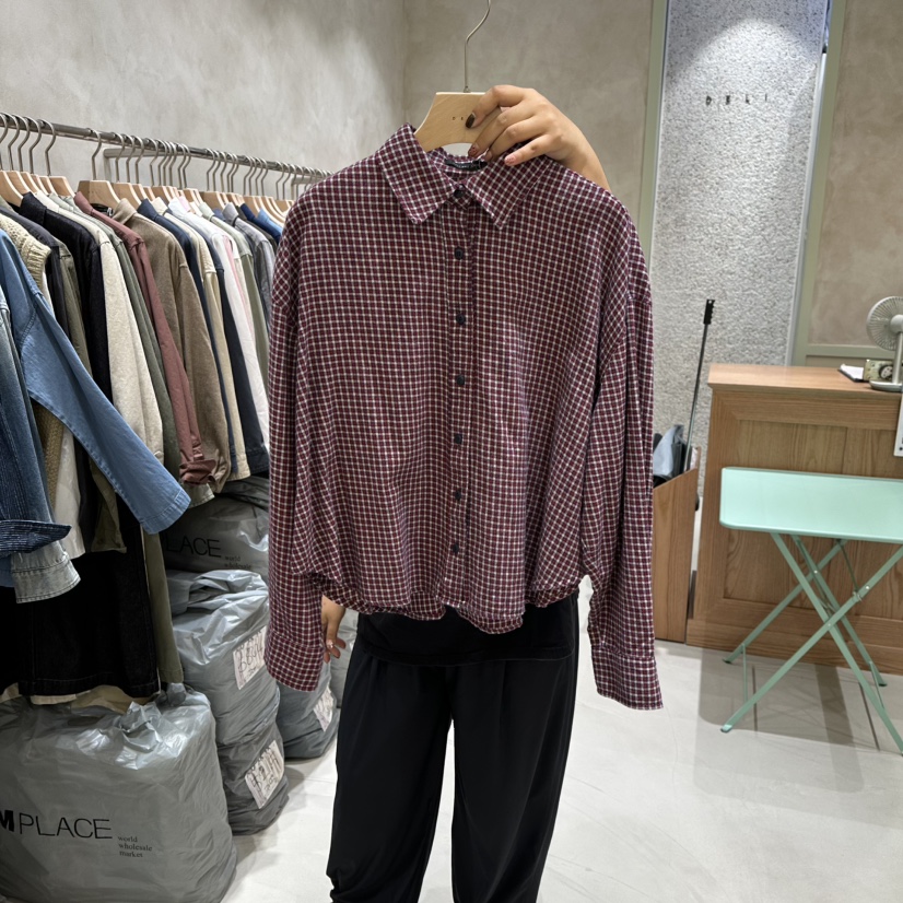 DELI JENNY韓國直郵㊣女士新品休閑真品推薦人氣襯衫蕾絲衫DELI JENNY襯衫/蕾絲衫圖色2