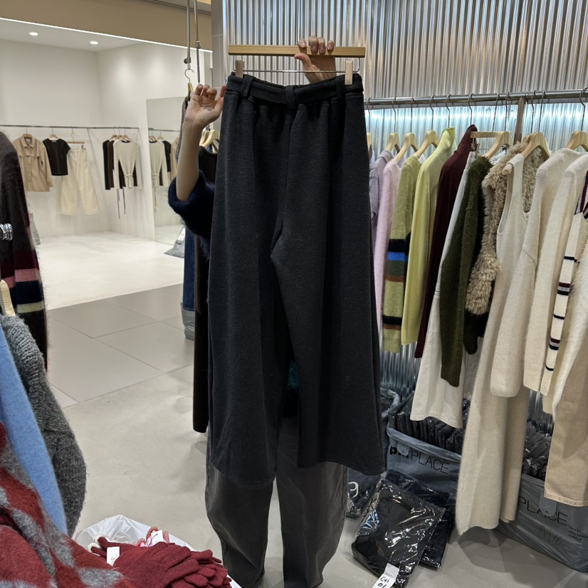 ALEGRE東大門㊣實拍女士新款熱賣休閑推薦時尚休閑褲含腰帶ALEGRE休閑褲