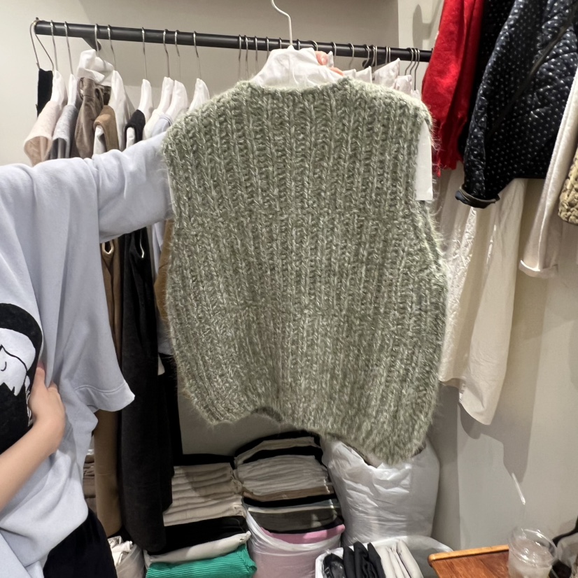 LE JARDINET韓國代購㊣女裝新品人氣熱賣職業推薦25秋冬馬甲LE JARDINET馬甲