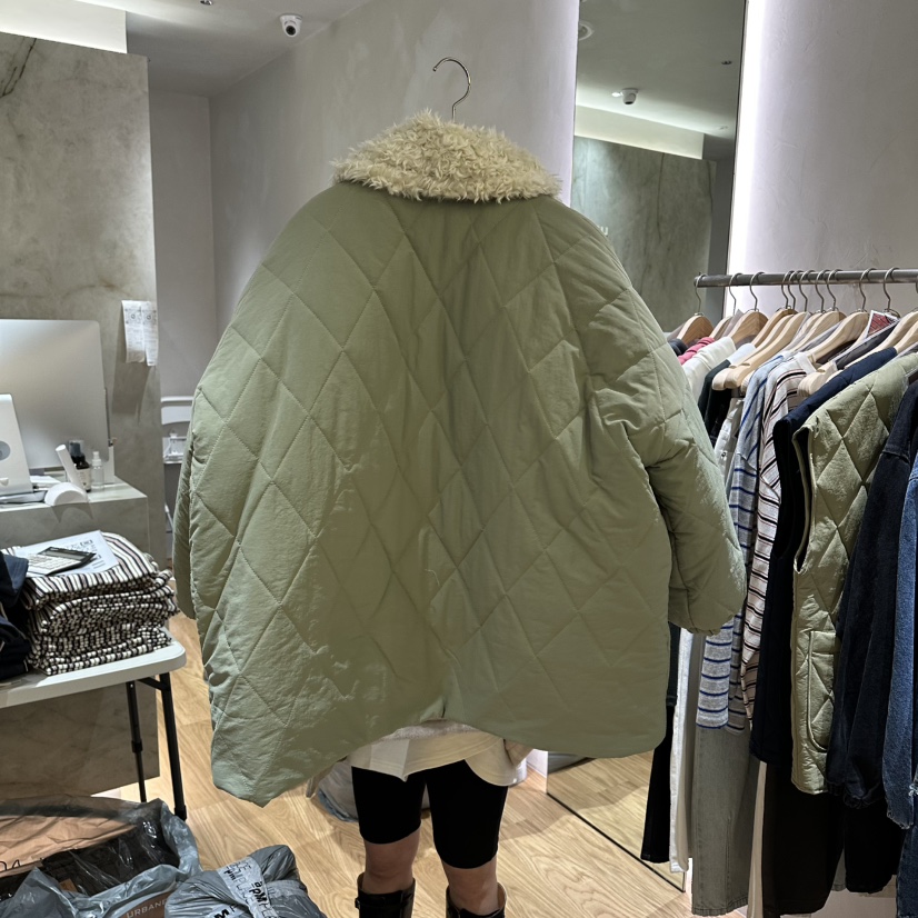 URBANE-P東大門㊣實拍女裝新品真品熱賣25秋冬人氣夾克絎縫URBANE-P夾克