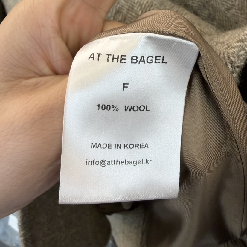 AT THE BAGEL韓國代購㊣女裝新款熱賣推薦真品時尚人氣夾克AT THE BAGEL夾克
