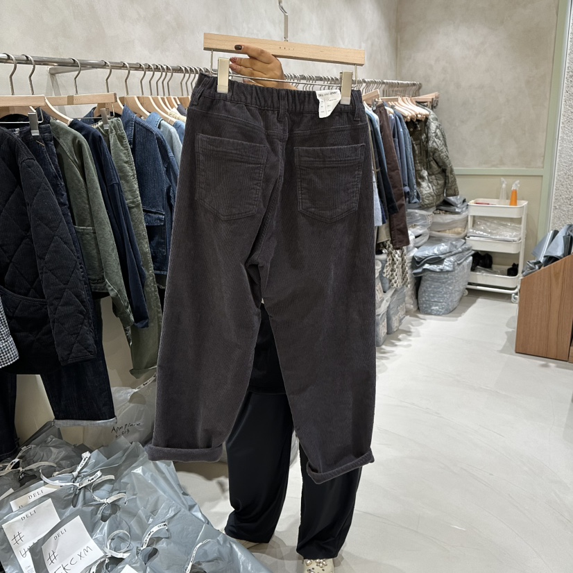 DELI JENNY東大門㊣直郵女士新品25秋冬真品職業時尚休閑褲DELI JENNY休閑褲