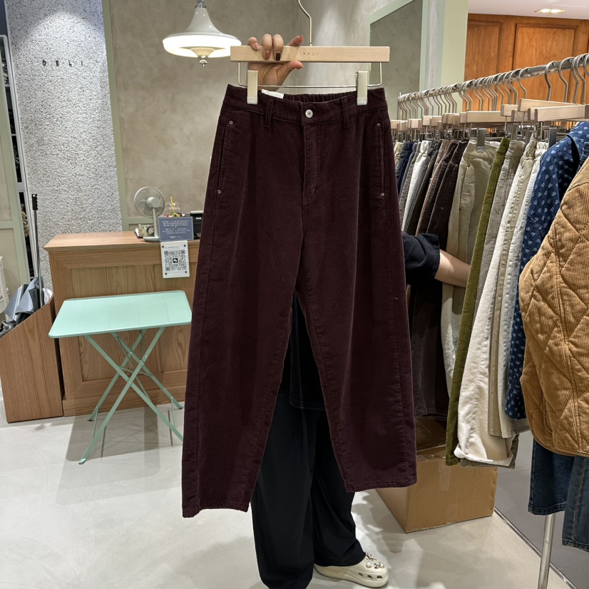 DELI JENNY東大門㊣直郵女士新品25秋冬真品職業時尚休閑褲DELI JENNY休閑褲圖色4