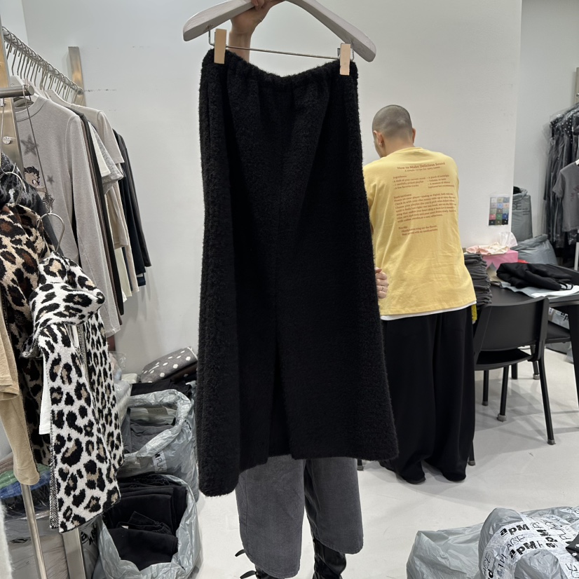 VISUAL SPACE韓國代購㊣女士新品熱賣時尚休閑推薦真品長裙VISUAL SPACE長裙
