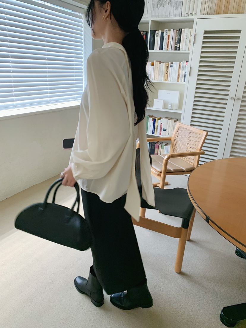 REGULARLY/PLACOR韓國直郵㊣女士新款25秋冬襯衫蕾絲衫雙面REGULARLY/PLACOR襯衫/蕾絲衫