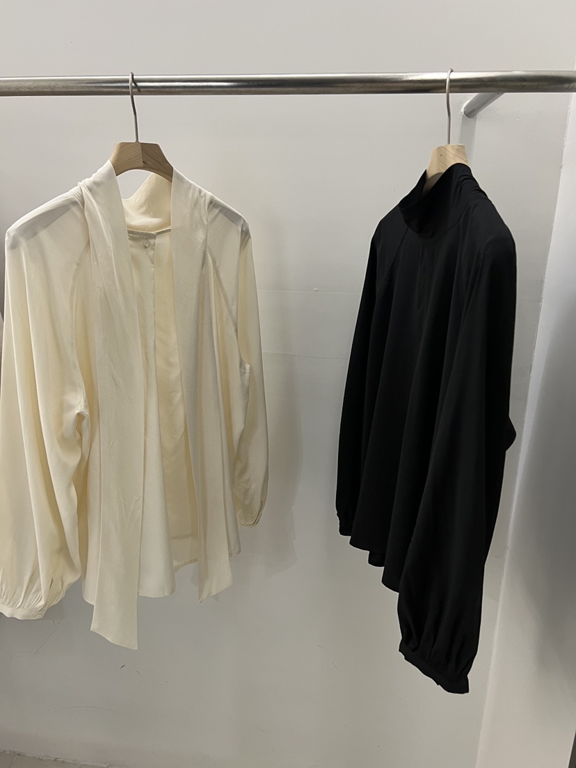 REGULARLY/PLACOR韓國直郵㊣女士新款25秋冬襯衫蕾絲衫雙面REGULARLY/PLACOR襯衫/蕾絲衫
