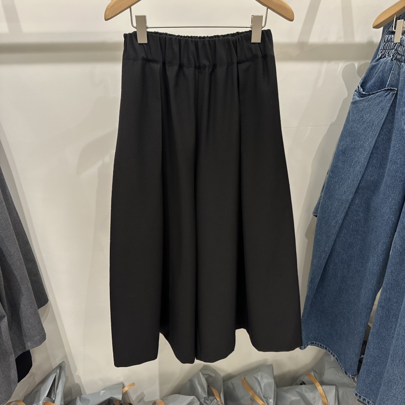 LAMINEDOR韓國直郵㊣女裝新品25秋冬休閑熱賣休閑褲百褶褶裙LA MINE DOR休閑褲圖色2