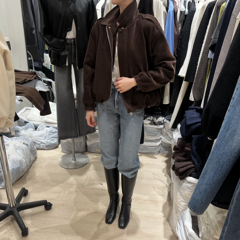 LOVE SOME東大門㊣實拍女士新品時尚推薦人氣熱賣夾克夾棉LOVE SOME夾克圖色3