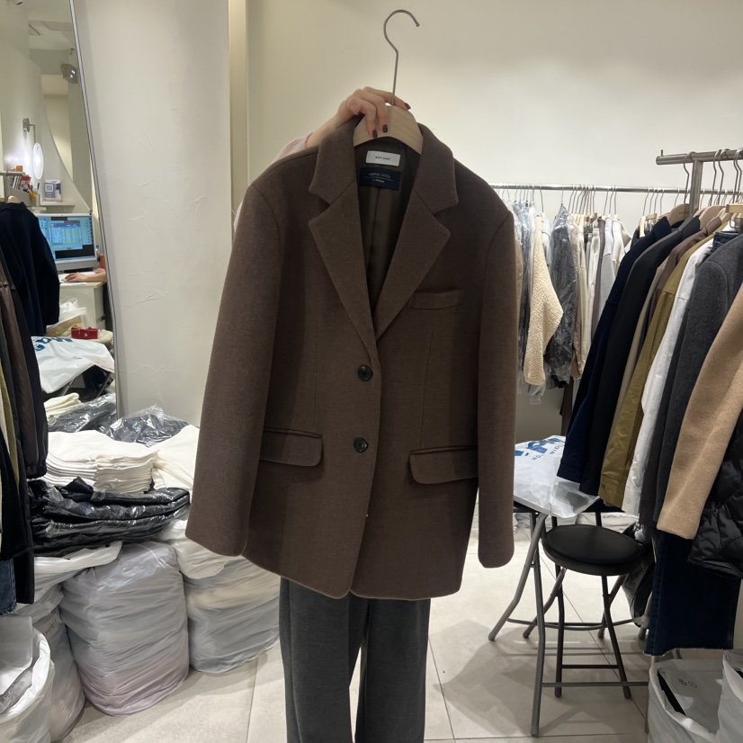 NAVYBURST韓國代購㊣女裝新品25秋冬真品推薦休閑職業時尚夾克NAVY BURST夾克圖色2